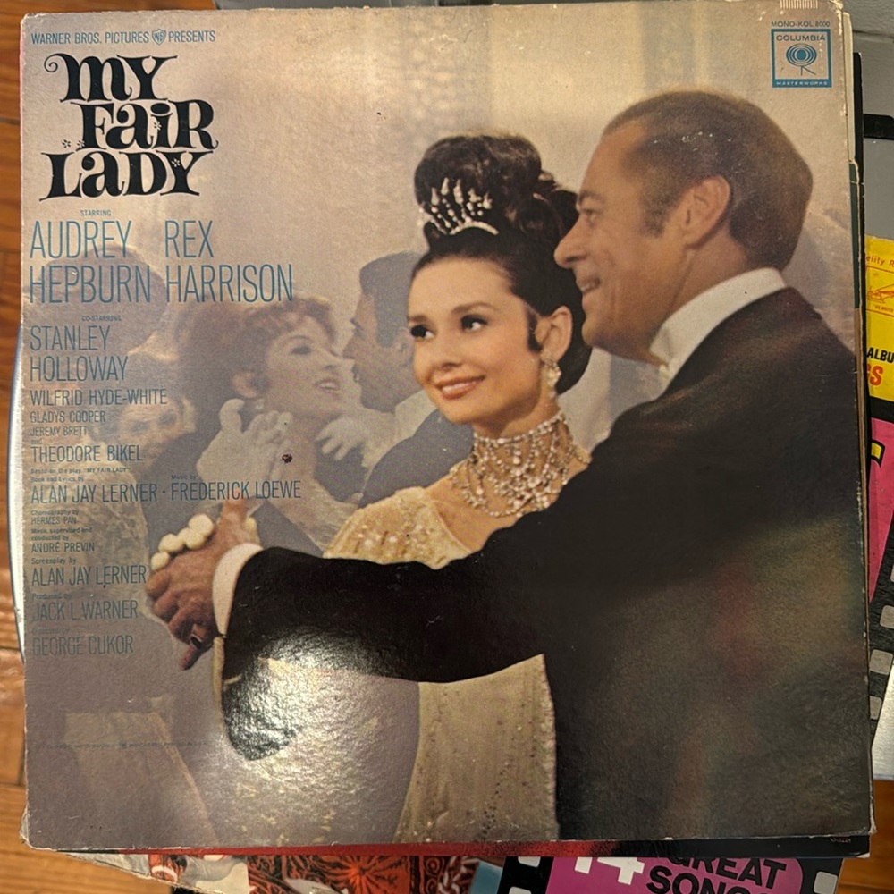 My Fair Lady Record- Audrey Hepburn